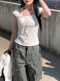 Kant Rib Long Sleeve Basic Cardigan