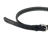 (Cowhide) Ger stud 25 mm belt