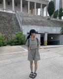 Mina Nylon Anorak Jumpsuit
