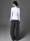 Iron Edge Wide Denim Pants