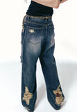 [LAN ARCHIVE] Leopard Western Leather Belt