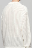BUTTER CREAM KNIT SHIRTS