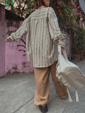 Menie Stripe Linen Shirt