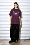 AubeA X-ray Butterfly Pigment T-shirt