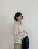 Olben Summer Flower Hood Wind Jumper