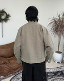 Loose Washed Biker Jacket