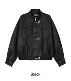 Tonyed Hook Washed Leather Jumper