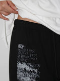 LETTERING MAXI SKIRT