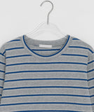 Kunin Frill Stripe Ribbon Long Sleeve Tee