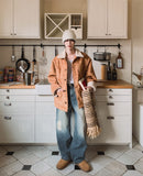 Rowe Washed Wide Denim Pants