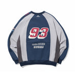 93 Racing Color Matching Graphic Pullover