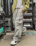 Trion Diagonal Cargo Balloon Pants
