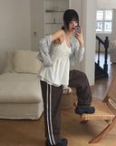Iview eyelet punching crop cardigan
