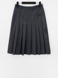 Oven Pleats Midi Skirt