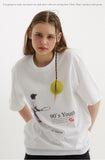 90`s Youth tennis tee