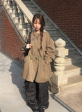 Hunk Overfit Cotton String Half Jacket
