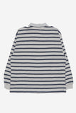 Shade collared stripe long sleeve