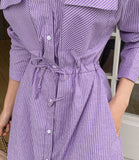 Milo Stripe Shirt One Piece