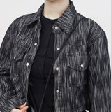 Leehen denim crop jacket