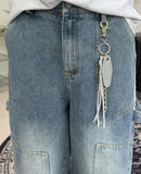 Belloz Track Walk Denim Pants