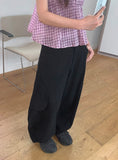 Kain Balloon Wide Cotton Cargo Banding Pants