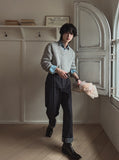 Revere one-tuck denim pants