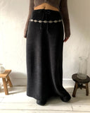 Rubin Corduroy Brushed Long Skirt