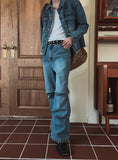Crying Parachute Western Denim