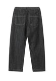 Bunny one-tuck back banding raw denim