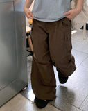 Tonko nylon string parachute cargo pants