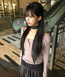 Riser Hoodie Button Long Sleeve T-Shirt