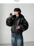 Cledor Balloon Leather Jumper