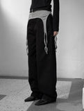 Ryoshi Herringbone Wide Pants