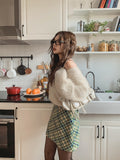 Wings Angora V-neck knitwear