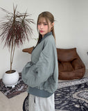 FL crop shirring flight jumper