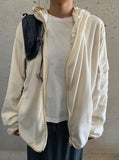 [unisex] Oranne Warmer Hood Fleece Zip-Up