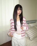 Mael Stripe Knit Cardigan