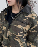 Ruffle bio work jacket
