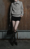 Suede Low Shorts