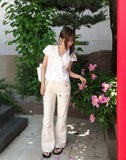 Edit Semi Bootcut Cargo Pants