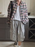 Cozy Cargo Bermuda Pants