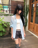 Watson See-through Long Sleeve Shirt