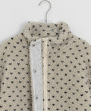 Henga Quilting Dot Fleece Jumper