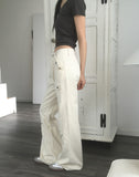 Moody cut pocket bootcut pants
