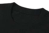 Bear Heart Black Embroidered Short Sleeve Tee