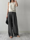 Tail Square Knit Vest
