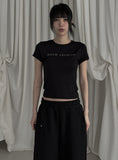 [mnem] archive smooth stretch tee