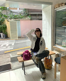 Fanni Painter Vintage Washed Denim Pants