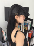 Negeo Washing Denim Cotton Hunting Cap Hat