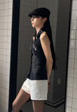Pinstriped Halter Shirt